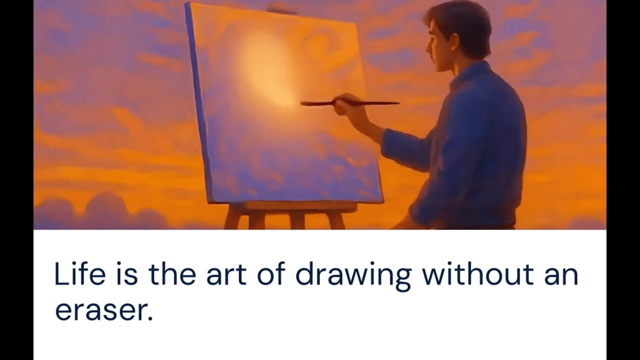 Life is an Ongoing Masterpiece | Embrace Every Moment Like Art