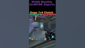 Gage 1v4 Clutch In MVSK Monthly Tournament