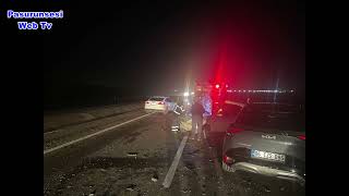 Bismilde Otomobiller Çarpıştı