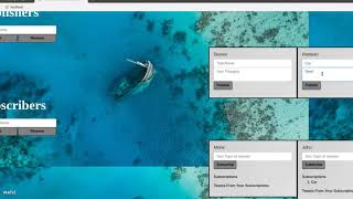 Distributed Pub/Sub System with a Central Server