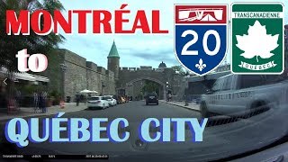 Time Lapse Drive: Montréal to Québec City, La Belle Province of Quebec