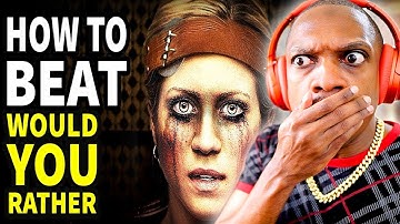 How To Beat Every DEATH GAME In "Would You Rather" REACTION!