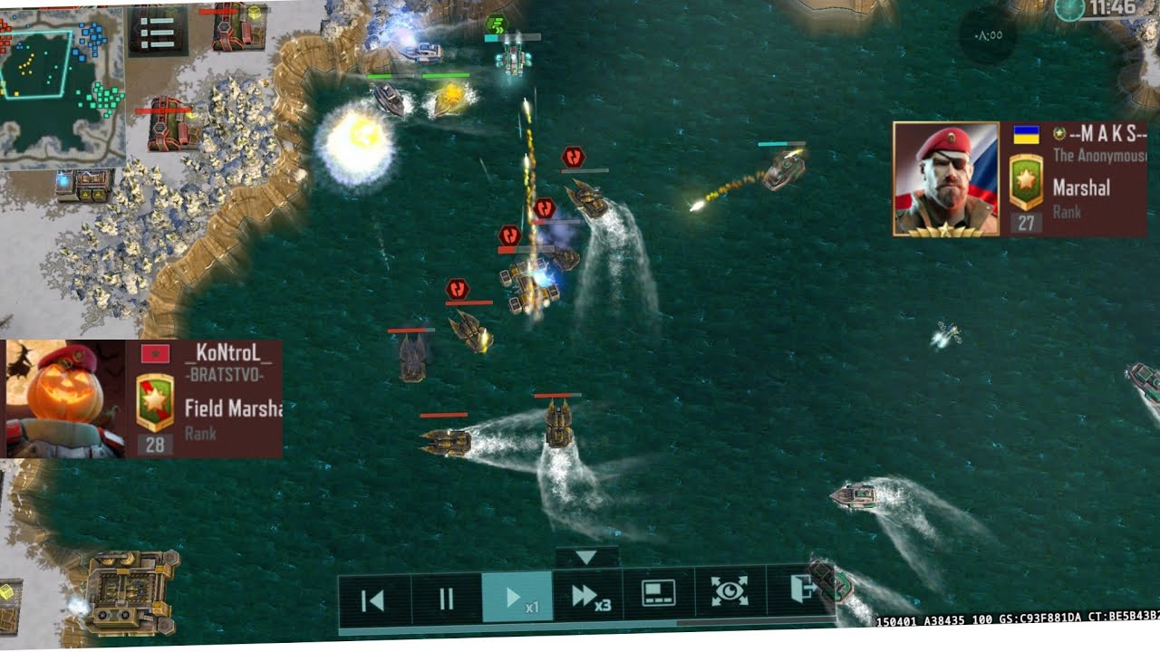 KONTROL & MAKS 2VS2 ART OF WAR3 AOW3 