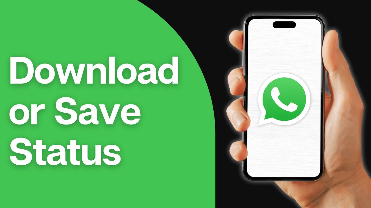 How to Download or Save WhatsApp Status on iPhone - YouTube