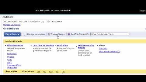 NCCERconnect Implementation Strategy #4: Assign Reading, but Omit it from the Gradebook