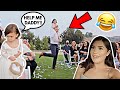 Ava was too scared to be the flower girl so Chris did it with her!!! **2020 WEDDING VLOG**