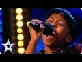 11 year old Diva Asanda Jezile sings Diamonds | Britain