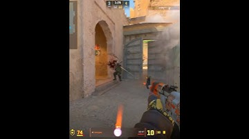 CS2 DUST2 EASY ACE!!!  #cs2 #csgo #counterstrike #eternalfire #teamspirit #ace