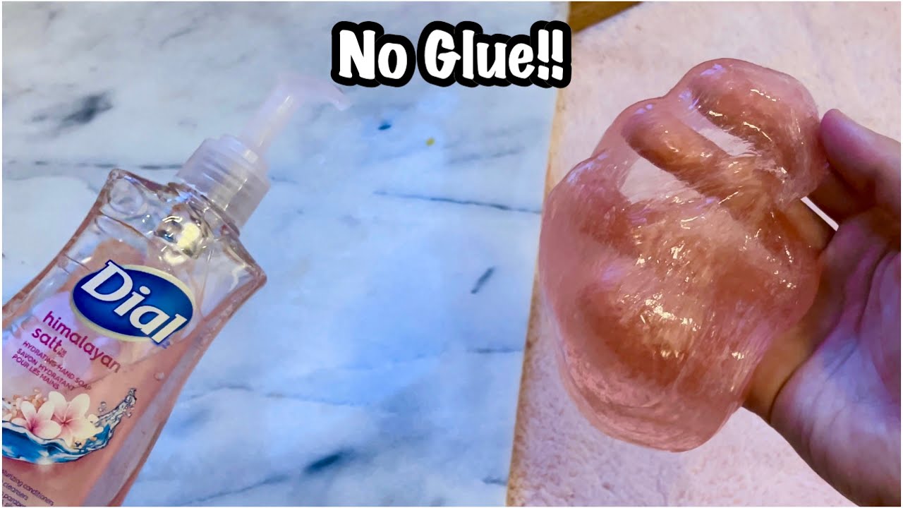 Hand Soap Slime!! 🧼💗🫧 How To Make Easy 1 Ingredient NO GLUE Hand Soap