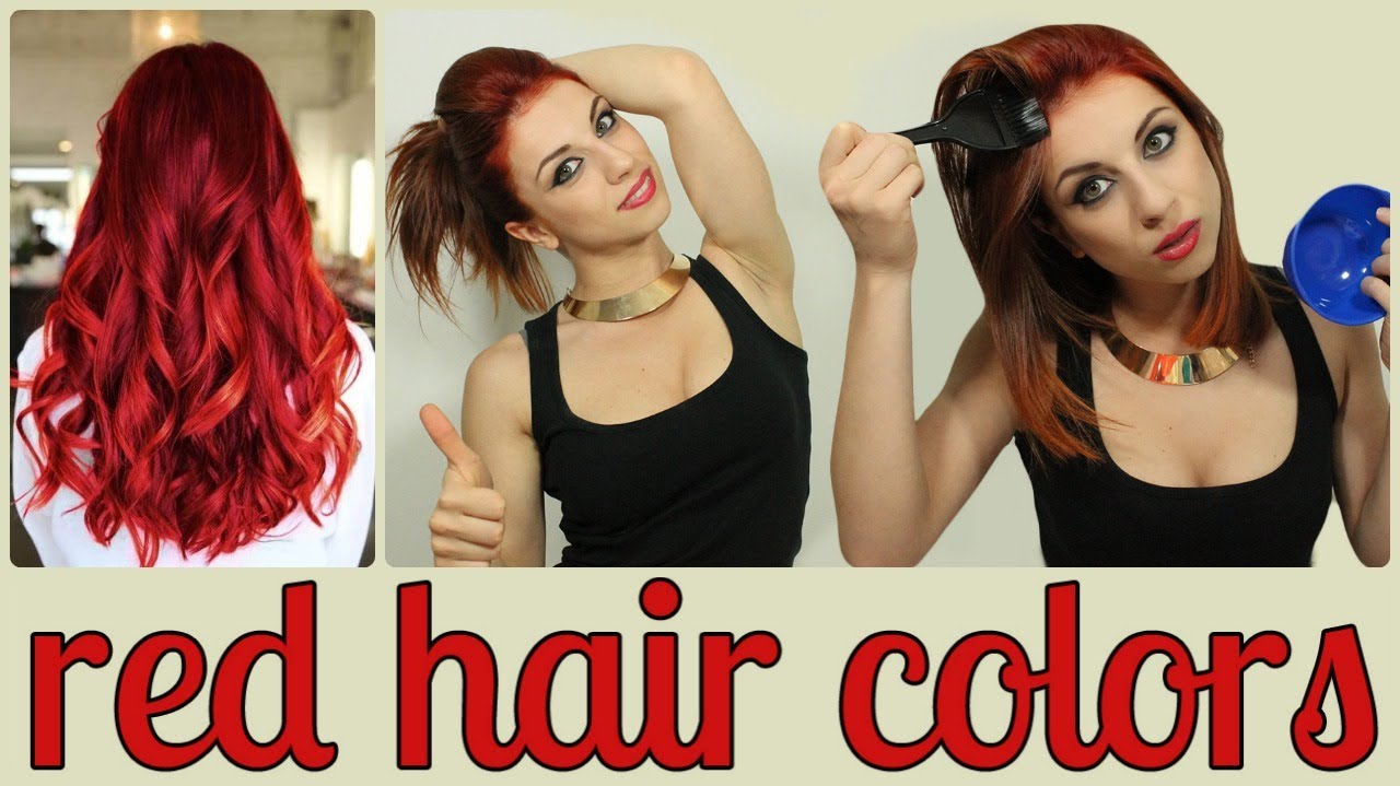 Capelli rossi? come li ho ottenuti! youtube Colore rosso intenso e scuro