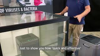 OxyPure Smoke Demonstration