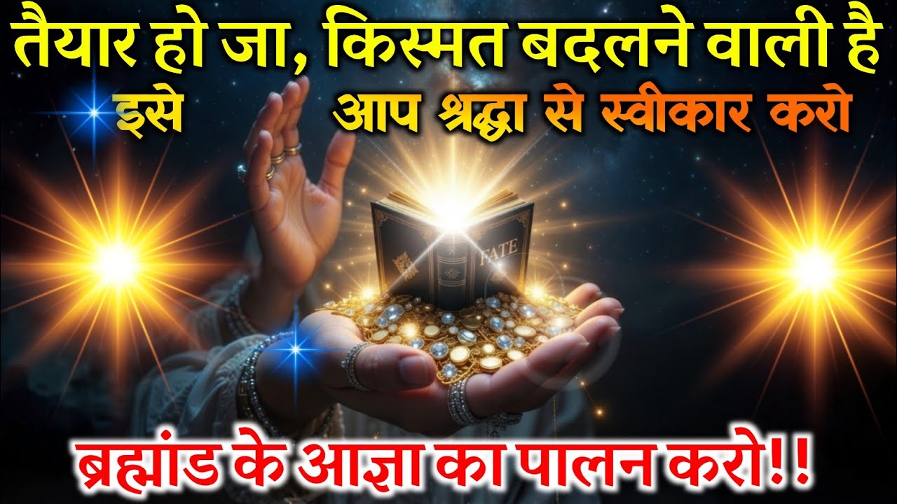 ✔️💰 ✨ आज ब्रह्मांड खुद तेरे भाग्य का ताला खोलने वाला है… तैयार हो जा, किस्मत बदलने वाली है 🔑🌌🔥