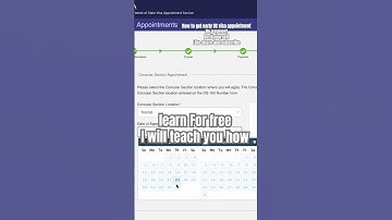 Trick to get early US visa appointment