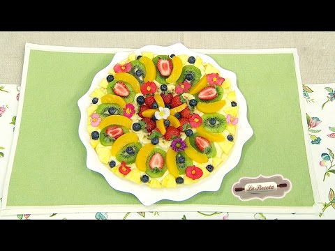 Tarta crocante de frutas