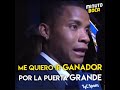 Barrios cuenta porque se qued en boca