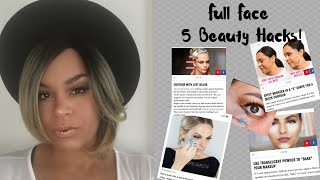 Instagram BEAUTY HACKS Tested [Makeup Tutorial] | Abby Red
