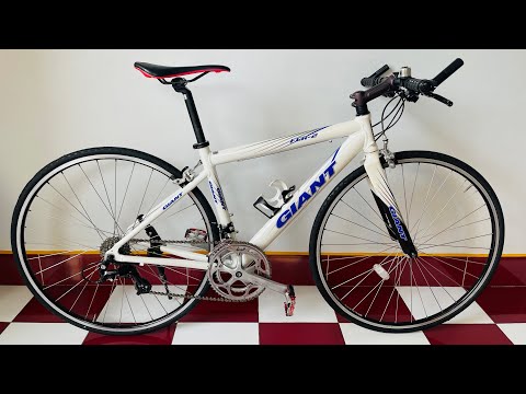 Video Road tay ngang GIANT FCR 2 -khung nhôm phuột carbon. - youtube
