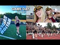 Game day vlog  high school fnl senior year