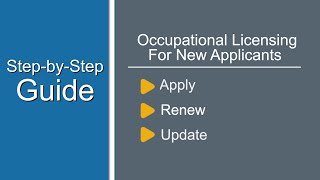 Occupational License Online Registration – NEW CUSTOMERS screenshot 3