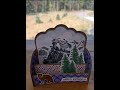 The train is en route to The School / Craft Roulette 284 Submission / #cardmakingprocess 