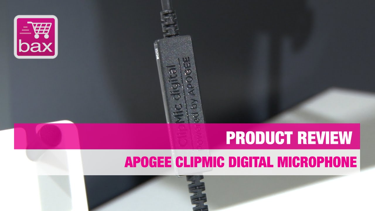 Musikmesse 2015 Sennheiser Powered by Apogee ClipMic Digital Microphone YouTube