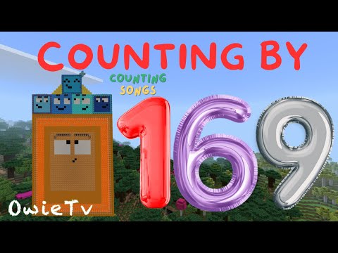Counting by 169 Song | Learn to Count | Minecraft Numberblocks Counting Songs for Kids