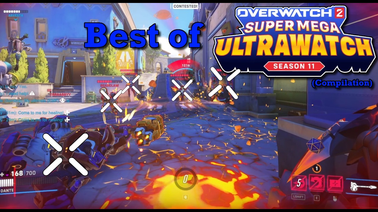 Best of Season 11 - Overwatch 2 (Compilation) ft. AI Steve