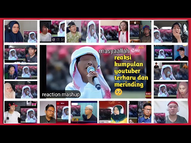 Reaksi youtuber bikin Merinding lihat Shalawat Asyghill oleh Azzam Nur Mukjizat class=