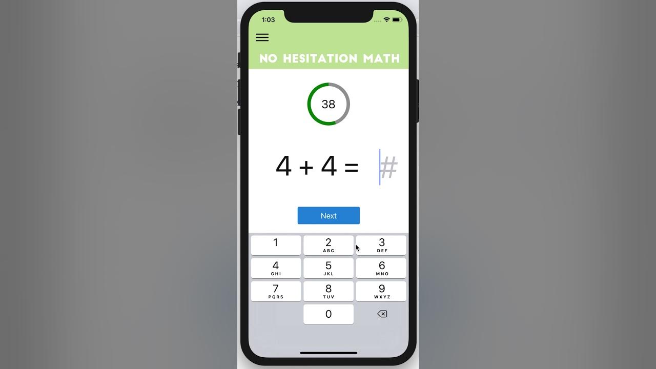No Hesitation Math on React Native - YouTube