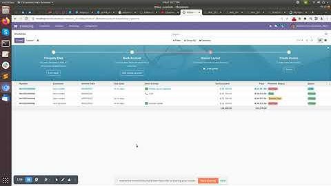 Odoo Invoice  Watermarks
