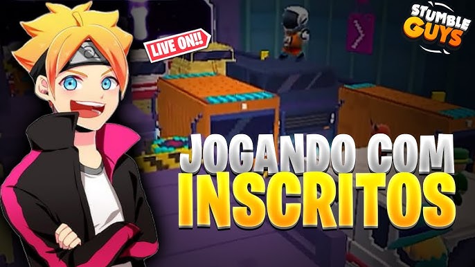 🔴LIVE STUMBLE GUYS 🔴 JOGANDO COM INSCRITOS 🔴 BLOCK DASH LENDÁRIO 🔴  #stumbleguys #livestumbleguys 