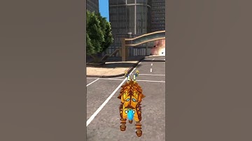 Lion Robot Transformation Fighting Game