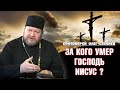 ЗА КОГО УМЕР ГОСПОДЬ ИИСУС (Мф.14,14-22)? Протоиерей Олег Стеняев