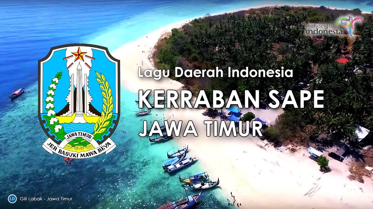 Kerraban Sape   Lagu Daerah Jawa Timur dengan Lirik