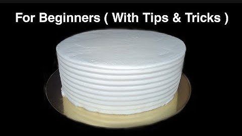 Sharp Edges cake for Beginners ( with tips & Tricks )   |||   How To Make Sharp Edges Cake .