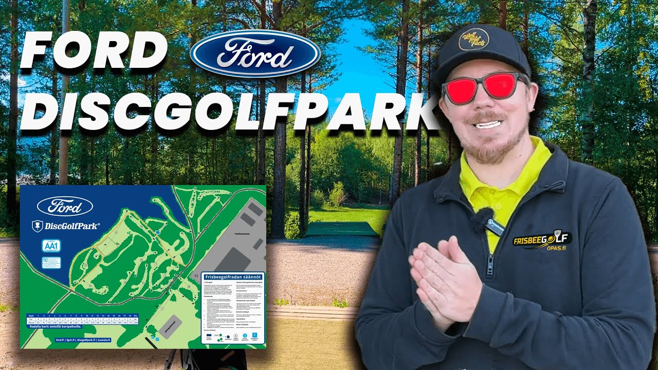 FORD DISCGOLFPARK | BLUE LAYOUT | Uran ensimmäinen eagle näin lähellä...