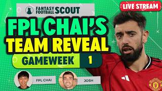 NO FERNANDES ❌ | FPL CHAI'S TEAM REVEAL! 🚨 | FPL Tips 26/27