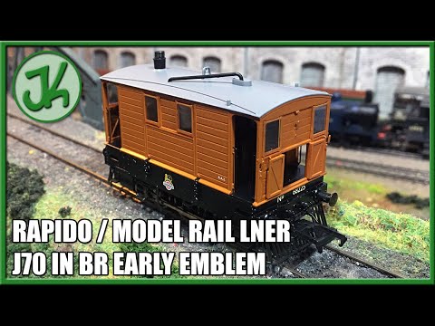 Rapido / Model Rail LNER J70 in BR Early Emblem - Unboxing and Review