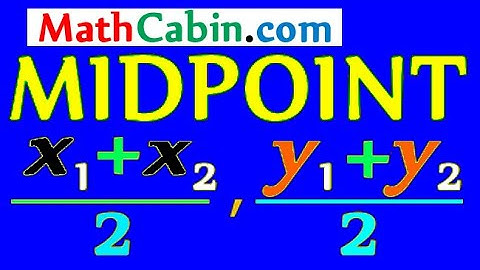 📓 Midpoint Formula PROOF ! ! ! ! !
