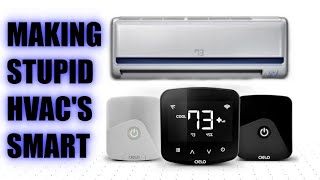 Upgrading Mini-Split&#39;s with Ceilo Breeze Wi-Fi Thermostats. Quick and easy setup!