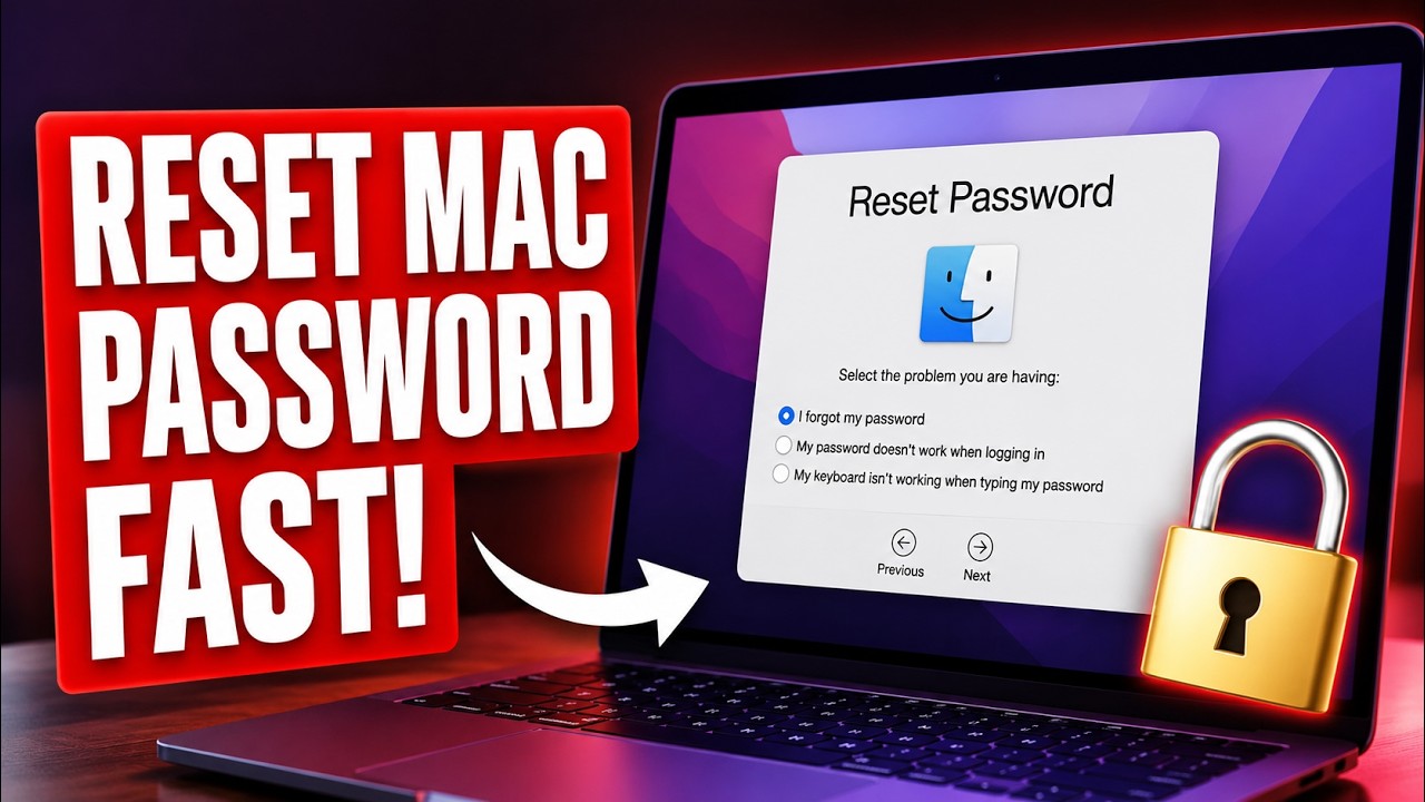 How to Reset Your Mac Password When You Can’t Log In - YouTube