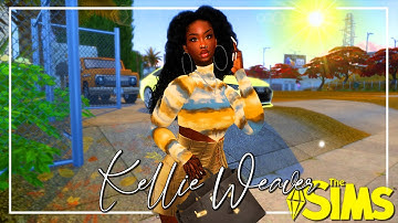 THE SIMS 4: KELLIE WEAVER | PLUS SIZE MODEL | CC LINKS