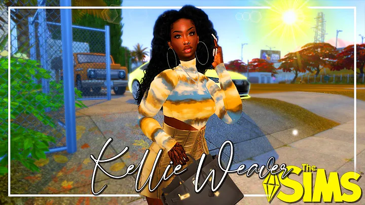 THE SIMS 4: KELLIE WEAVER | PLUS SIZE MODEL | CC L...