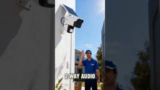 OOSSXX Solar Outdoor Wireless Security Camera