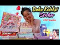 Hanum Buka Semua Koleksi Sticker Box; Masu, Tea Time, Zodiac, Food Party 💜 Shafeea Hanum