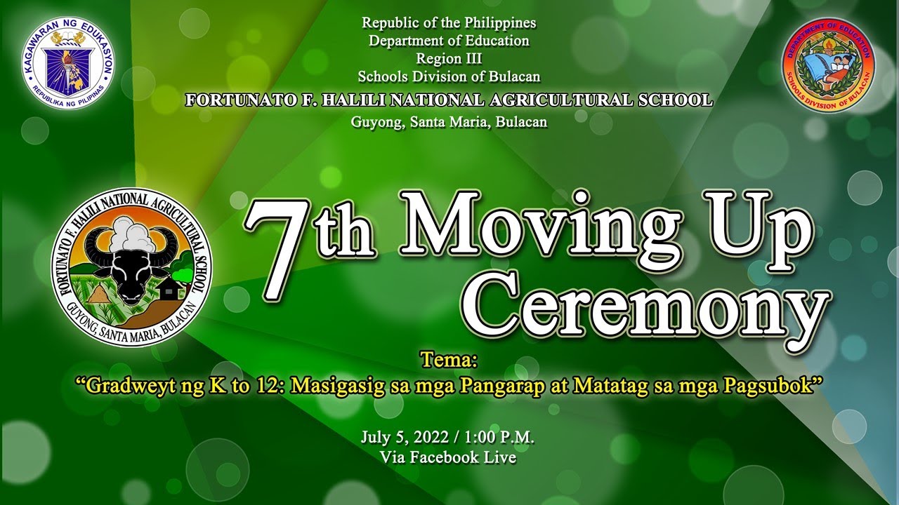 7th Moving Up Ceremony - YouTube