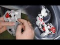Making a sequined koi fish brooch 