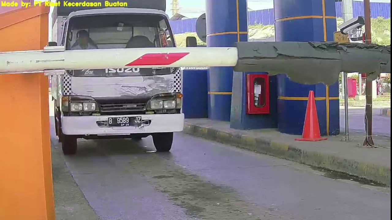 Demo Toll Gate License Plate Recognition YouTube