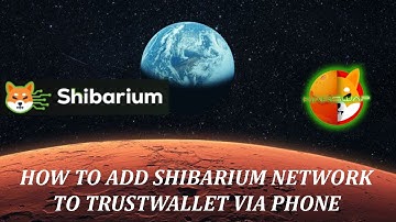 How to put Shibarium Network on Trust Wallet! Via Phone!