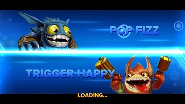 Pop Fizz VS Trigger Happy! Skylanders Arena Battles